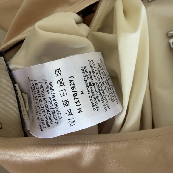 NWT GUCCI Swimsuit with Double G in Sparkling Jersey Sz M Light Pink - Picture 12 of 12